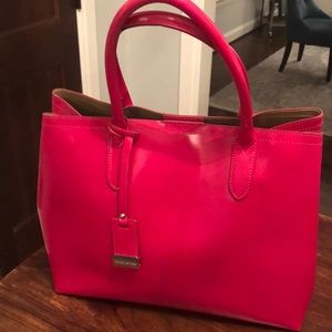 Gianni Notaro structured leather med tote
